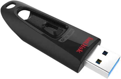 SanDisk Ultra 512 GB černá / Flash Disk / USB 3.0 / šifrování 128bit AES