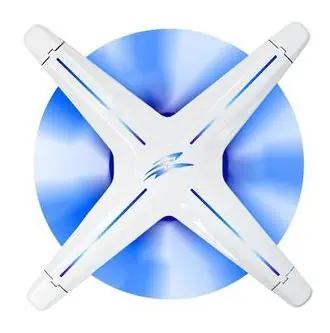 EVOLVEO Ptero 12CB ventilátor 120mm bílá / PWM / 4pin / modré LED / 12V 