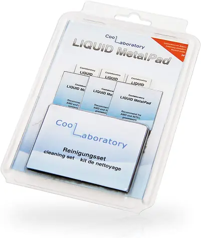 Coollaboratory Liquid MetalPad - 3xCPU + čisticí sada / 38 x 38  mm / 3 Ks