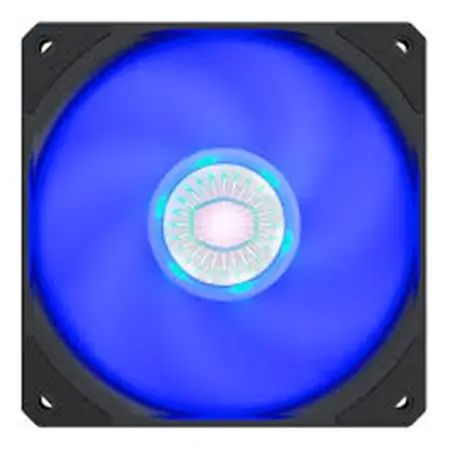 Cooler Master SickleFlow 120 LED modrá / 120 mm / Rifle Bearing / 27 dB @ 1800 RPM / 4-pin