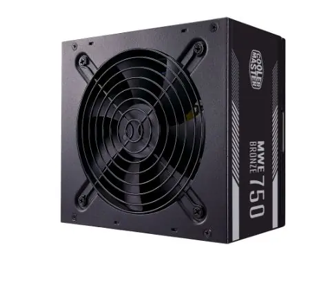 Cooler Master MWE Bronze V2 (750W) / 750W / aktivní PFC / ATX 12V 2.52 / 120mm ventilátor / 80PLUS Bronze 