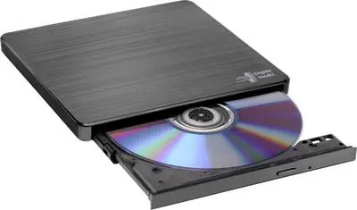 Hitachi-LG GP60NB60 černá / Externí vypalovací mechanika / slim / DVD+-RW / USB 2.0 / zápis 6-8-24x 
