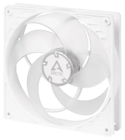 ARCTIC P14 PWM bílá (transparentní) / 140 mm / Fluid Dynamic Bearing / 0.3 Sone @ 200-1700 RPM / 123.76 m3h / 4-pin