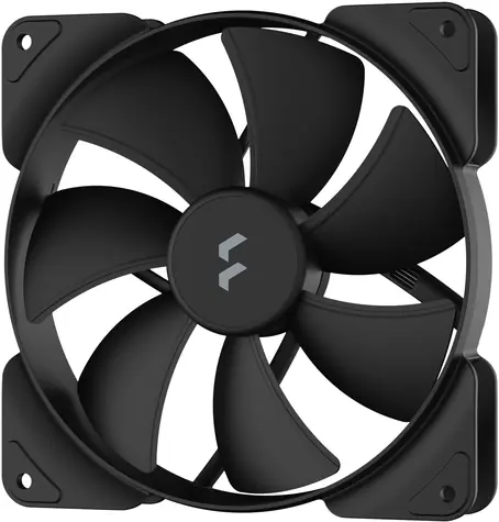 Fractal Design Aspect 14 PWM černá / 140 mm / Rifle Bearing / 10-35.5 dB @ 500-1700 RPM / 132.5 m3h / 4-pin