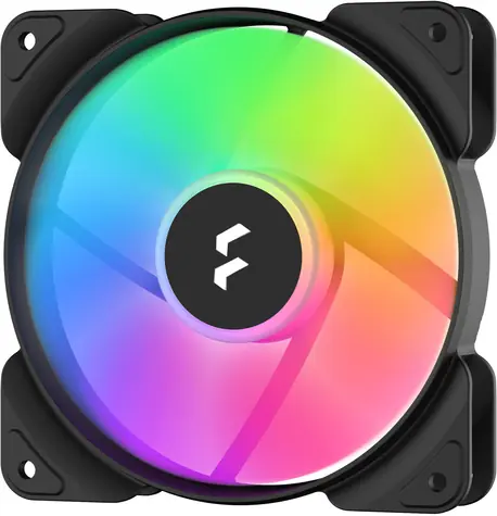 Fractal Design Aspect 12 RGB PWM černá / 120 mm / Rifle Bearing / 10-33.2 dB @ 500-2000 RPM / A-RGB / 95.1 m3h / 4-pin