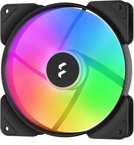 Fractal Design Aspect 14 RGB PWM černá / 140 mm / Rifle Bearing / 10-35.5 dB @ 500-1700 RPM / A-RGB / 132.5 m3h / 4-pin