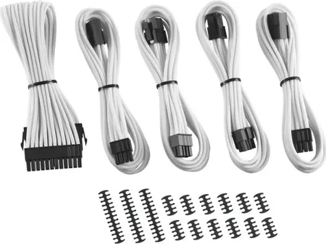 CableMod Classic ModMesh Kabel Extension Kit 8+8 pin PCIe - bílá