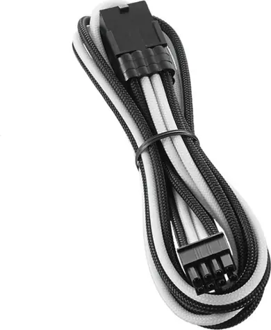 CableMod PRO ModMesh 8-Pin PCIe prodlužovací kabel 45 cm - černo-bílá