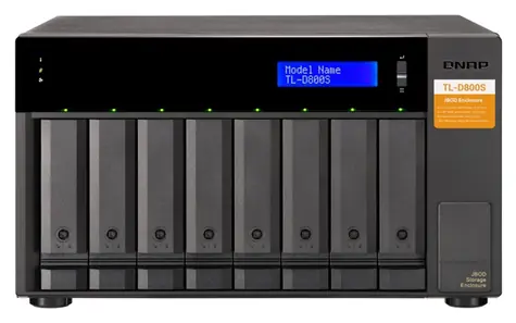 QNAP TL-D800S rozšiřující jednotka QNAP NAS (8x SATA)