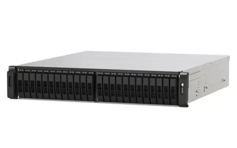 QNAP TS-h2490FU-7302P-128G / EPYC 7302P 3.0 GHz / 128 GB DDR4 / 24x 2.5