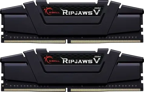 G.Skill Ripjaws V Black 32GB (2x16GB) 4400MHz / DDR4 / CL19-26-26-46 / 1.5V / XMP 2.0