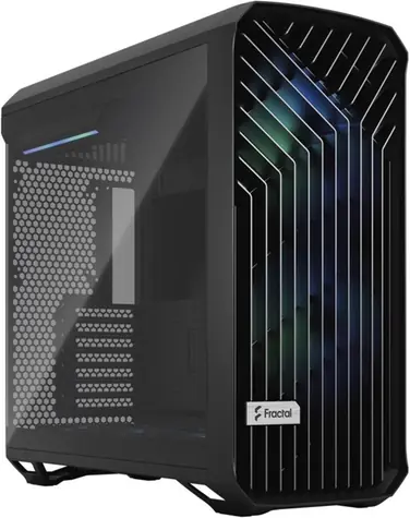 Fractal Torrent Black RGB TG černá / ATX / 2x 180 & 3x 140mm / 2x USB3.0 / průhledná bočnice