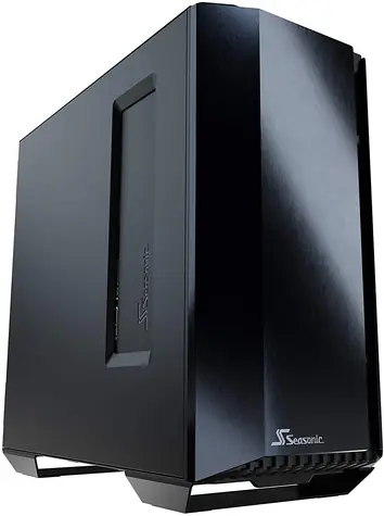Seasonic SYNCRO Q704 + SYNCRO DGC-750 Gold černá / ATX / 2x USB 3.0 + 1x USB C / 750W / průhledná bočnice