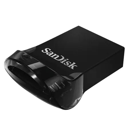SanDisk Ultra Fit 128 GB černá / Flash Disk / USB 3.1 A / rychlost až 130MBs 