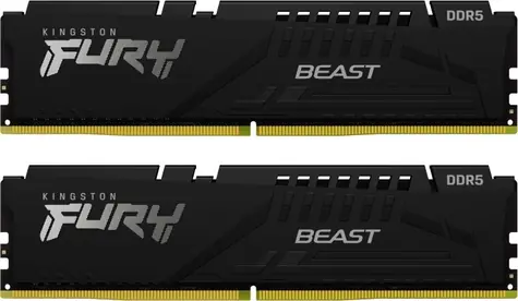Kingston FURY Beast Black 16GB (2x 8GB) DDR5 5200MHz / CL40 / DIMM