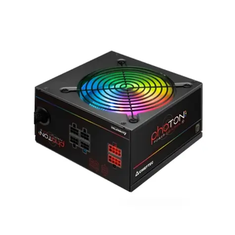 CHIEFTEC CTG-750C-RGB Photon zdroj / 750W / 120mm fan / akt. PFC / semi-modulární kabeláž / 80Plus Bronze