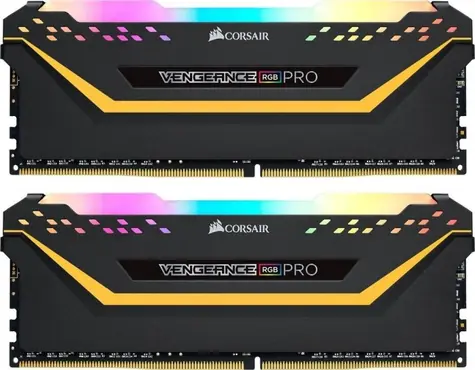 Corsair Vengeance RGB PRO TUF  Black 16GB (2x8GB) 3200 MHz / DDR4 / PC4-25600 / CL16-20-20-38 / 1.35V / XMP2.0 