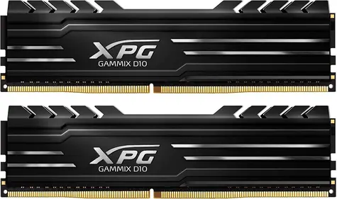 ADATA XPG Gammix D10 32GB (2x16GB) 3200MHz černá / DIMM / DDR4 / CL16-20-20 / 1.35V / XMP