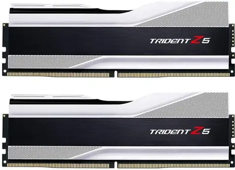 G.Skill Trident Z5 Silver 32GB (2x16GB) 6000MHz / DDR5 / CL36-36-36-96 / 1.35V / XMP 3.0 / on-die ECC 