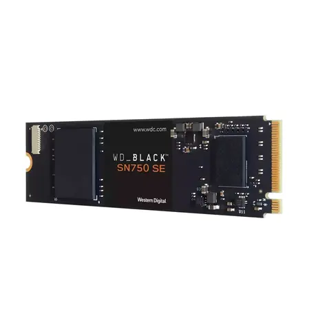WD Black SN750 SE 1TB / M.2 SSD 2280 / PCIe Gen4 x4 / TLC / R: 3600MBps / W: 2830 MBps / 5y
