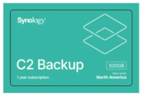 Synology C2 Backup - 500 GB