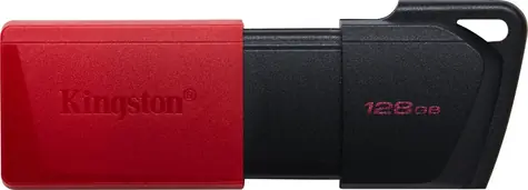Kingston DataTraveler Exodia M 128GB červená / Flash Disk / USB 3.2 Gen 1 - (USB-A 3.0)