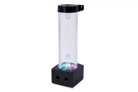 Alphacool Core 200 Aurora aRGB acetal / expanzní nádoba pro D5 pumpu