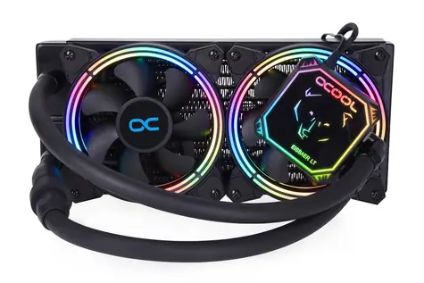 Alphacool Eisbaer Aurora LT240 CPU / 240mm radiátor / DRGB / možnost rozšíření o další slot