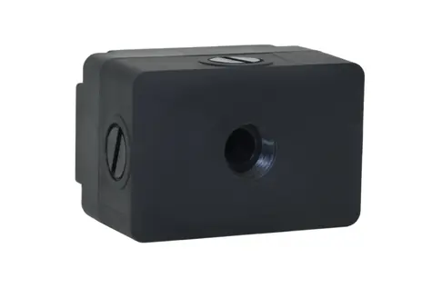 Alphacool Eisstation 40 DC-LT nástavec čerpadla s expanzní nádobkou černá 