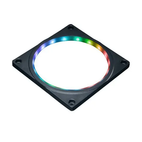 Akasa AK-LD08-RB frame / rámeček na ventilátor / RGB / 120x120 fan / 3-pin / LED 