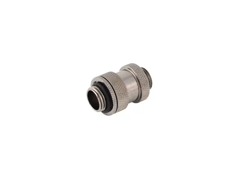 BitsPower Aqua-Pipe II (22-31mm) pro nádrže - 2x G1/4 závit lesklá černá
