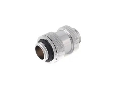 BitsPower Aqua-Pipe II (22-31mm) pro nádrže - 2x G1/4 závit stříbrná