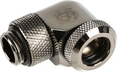 BitsPower Multi-Link otočný úhlový adaptér 90° G1/4 > 12mm hardtube černá