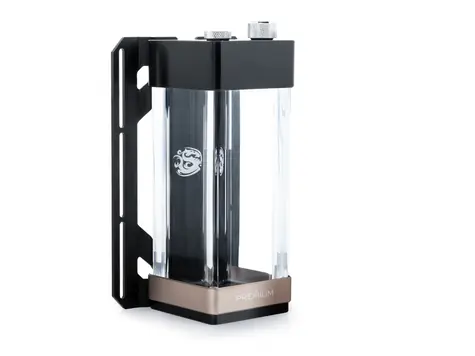 BitsPower Premium Cubiod reservoir 150 mm acrylic / expanzní nádoba / RGB