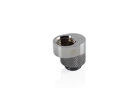 BitsPower X-Cross adapter G1/4 (M) > G1/4 (F) 5mm Offset lesklá černá