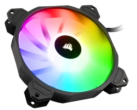 Corsair iCUE ML140 RGB Elite Premium Dual Pack bílá / 140mm / Magnetic Levitation / 31.8dB @ 1600RPM / 83 CFM / 4-pin