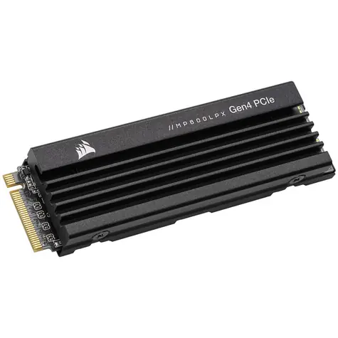 Corsair MP600 PRO LPX 2TB / M.2 / NVMe PCIe 4.0 x4 / 3D TLC / R:7100MBps / W:5800MBps / MTBF 1.6mh / 5y