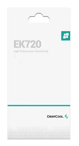DEEPCOOL EK720-L-0.5 Thermal pad šedá / 100 x 50 x 0.5 mm / termální vodivost 6.0W / hustota 3.4 g na cm3 