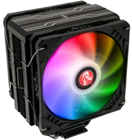 RAIJINTEK Eleos 12 DUO RBW / 120 mm / Hydraulic Bearing / 1600 RPM / 72 CFM / TDP 200W / Intel + AMD