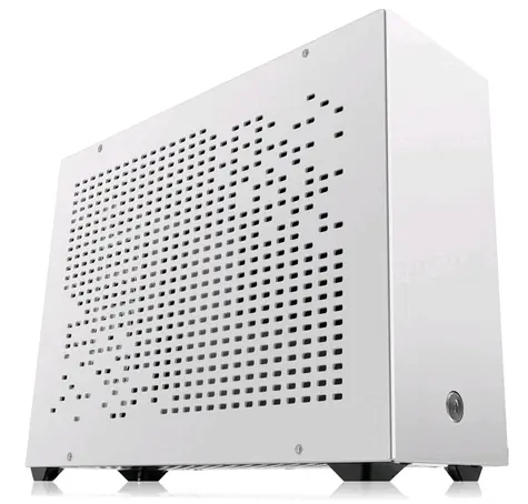 RAIJINTEK Ophion 7L bílá / Mini-ITX / 1xUSB 3.0 + 1xUSB-C / bez zdroje / průhledná bočnice