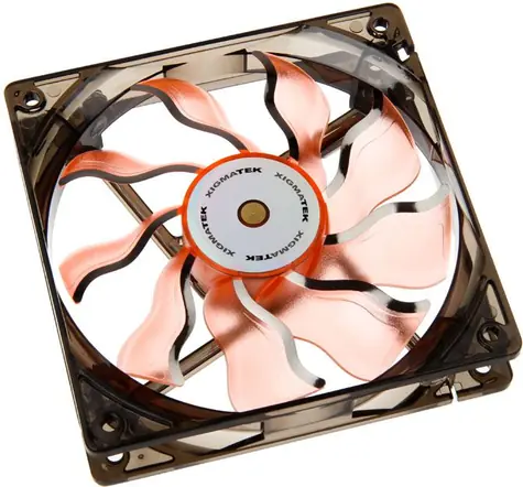 SilverStone SST-FN121-P-RL / 120mm / 25.15 dB @ 1200 RPM / červené LED