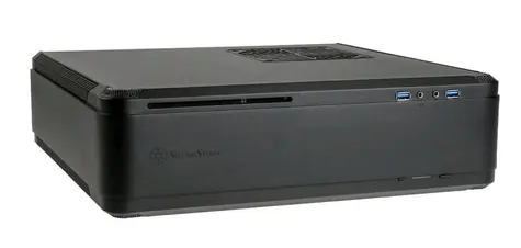 SilverStone Fortress černá / Mini-ITX / 2x USB 3.0 / 2x 120mm / bez zdroje