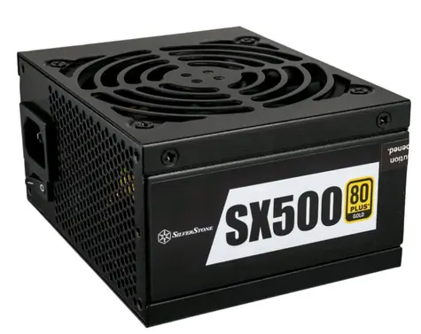 SilverStone SX500-G v1.1 500W / SFX / 92 mm / aktivní PFC / modulární / 80 Plus Gold