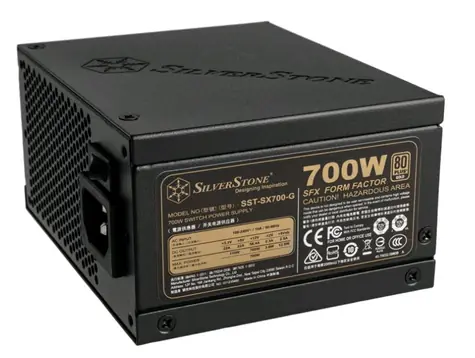 SilverStone SX700-G v1.1 700W / SFX / 700W / aktivní PFC / 92mm / 80 PLUS Gold / modulární