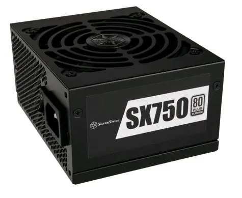 SilverStone SX750-PT v1.1 750W / SFX / 750W / aktivní PFC / 92mm / 80 PLUS Platinum / modulární
