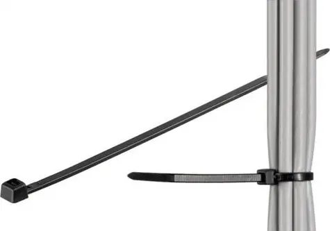 MicroConnect Kabelové stahovací pásky 280 x 4.8 mm černá / 100ks