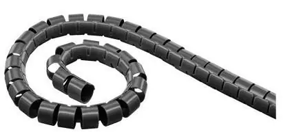 MicroConnect Orzanizér kabelů 25m černá