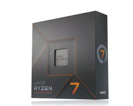AMD RYZEN 7 7700X @ 4.5GHz / Turbo 5.4GHz / 8C16T / L2 8MB L3 32MB / AM5 / Zen 4 / 105W