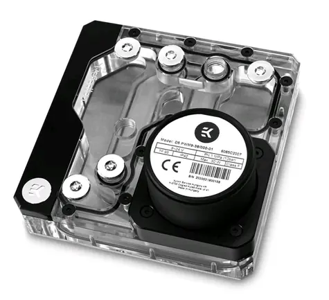 EKWB EK-Quantum Reflection Uni 140 D5 PWM D-RGB - Plexi / Určeno pro Lian Li DK-05F & DK-04F / Distro plate 