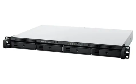 Synology RackStation RS422+ / 4x HDD / AMD Ryzen R1600 @2.6GHz / 2GB RAM / 1x USB 3.0 / SATA III / 2x GLAN